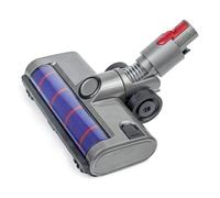 Niuzemyko Vacuum Brush Head Compatible with Dyson V7 V8 V10 V11 V15 Vacuum Cleaners Motorhead with LED Headlights and 2 Roller Brush for Hardwood Floor Rugs Carpet and Tiles