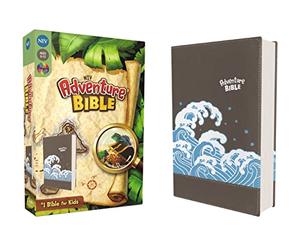 Niv, Adventure Bible, Leathersoft, Gray, Full Color Interior