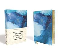 Niv, Artisan Collection Bible, Cloth Over Board, Blue, Art Gilded Edges, Red Letter Edition, Comfort Print: New International Version, Artisan ... Edges, Red Letter Edition, Comfort Print
