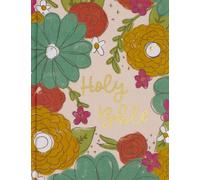 NIV, Artisan Collection Bible, Cloth over Board, Multi-Color/Floral, Red Letter, Comfort Print