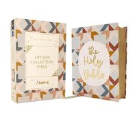 Niv, Artisan Collection Bible, Cloth Over Board, Multi-Color/Quilted, Red Letter, Comfort Print