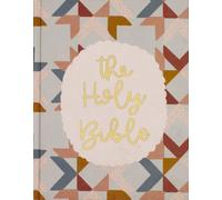 Niv, Artisan Collection Bible, Cloth Over Board, Multi-Color/Quilted, Red Letter, Comfort Print