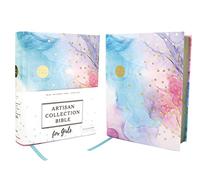 Niv, Artisan Collection Bible for Girls, Cloth Over Board, Multi-Color, Art Gilded Edges, Red Letter Edition, Comfort Print: New International ... for Girls, Multi-Color, Comfort Print