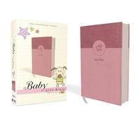 Niv, Baby Gift Bible, Holy Bible, Leathersoft, Pink, Red Letter, Comfort Print: Keepsake Edition