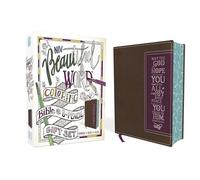 Niv, Beautiful Word Coloring Bible and 8-Pencil Gift Set, Leathersoft, Brown: Hundreds of Verses to Color