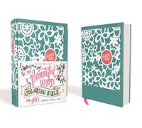 Niv, Beautiful Word Coloring Bible for Girls, Leathersoft Over Board, Teal: Hundreds of Verses to Color