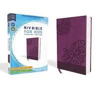 Niv, Bible for Kids, Leathersoft, Purple, Red Letter, Comfort Print: Thinline Edition
