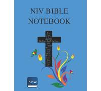 NIV Bible Notebook | 8" x 10" Bible Notes | Bible Study Journal | Christian Homeschool | Note Taking Bible | Evangelical Children | | Evangelical Homeschool Prayer Journal