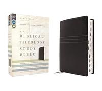 Niv, Biblical Theology Study Bible (Trace the Themes of Scripture), Leathersoft, Black, Thumb Indexed, Comfort Print: Follow God's Redemptive Plan as It Unfolds Throughout Scripture