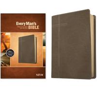 NIV Every Man's Bible, LeatherLike, Pursuit Granite