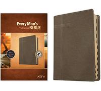 NIV Every Man's Bible, LeatherLike, Pursuit Granite, Indexed
