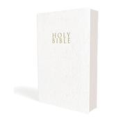 Niv Gift And Award Bible Leatherlook White Red Letter Comfort Print by Zondervan Zondervan Paperback Book