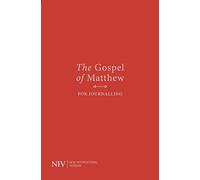 NIV Gospel of Matthew for Journalling