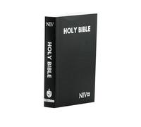 NIV Holy Bible Compact, Paperback, Black