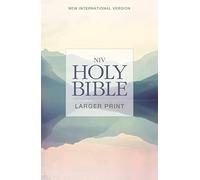 NIV, Holy Bible, Larger Print, Paperback: New International Version, Lakeside
