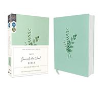 Niv, Journal the Word Bible, Double-Column, Cloth Over Board, Teal, Red Letter Edition, Comfort Print: Reflect, Take Notes, or Create Art Next to Your Favorite Verses
