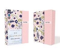 Niv, Journal the Word Bible for Girls, Double-Column, Hardcover, Pink, Magnetic Closure, Red Letter, Comfort Print: Reflect, Take Notes, or Create Art Next to Your Favorite Verses