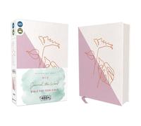 Niv, Journal the Word Bible for Teen Girls, Cloth Over Board, Lavender/White, Red Letter: Includes Over 450 Journaling Prompts!