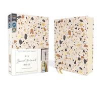 Niv, Journal the Word Bible (Perfect for Note-Taking), Cloth Over Board, Cream, Red Letter, Comfort Print: Reflect, Take Notes, or Create Art Next to Your Favorite Verses