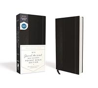 Niv, Journal the Word New Testament (Perfect for Note-Taking), Pocket Bible Edition, Hardcover, Black, Red Letter, Comfort Print: New International ... Comfort Print (NIV Journal the Word Bible)