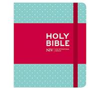 NIV Journalling Mint Polka Dot Cloth Bible (New International Version)