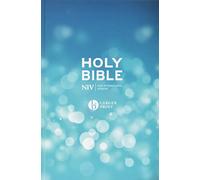 NIV Larger Print Blue Hardback Bible 10 Copy Pack