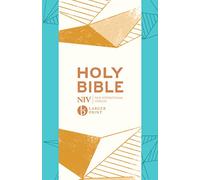 NIV Larger Print Personal Teal Soft-Tone Bible: Gift edition (New International Version)