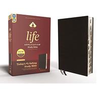 Niv, Life Application Study Bible, Third Edition, Bonded Leather, Black, Indexed, Red Letter Edition: New International Version, Black Bonded Leather: Red Letter Edition