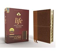 Niv, Life Application Study Bible, Third Edition, Leathersoft, Brown, Indexed, Red Letter Edition: New International Version, Brown Leathersoft, Red Letter Edition