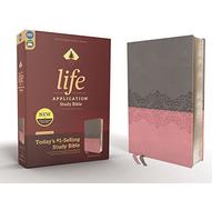 Niv, Life Application Study Bible, Third Edition, Leathersoft, Gray/Pink, Red Letter Edition: New International Version, Gray/Pink, Leathersoft, Red Letter Edition