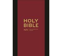 NIV Pocket Black Bonded Leather Bible with Zip