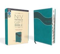 Niv, Premium Gift Bible, Leathersoft, Blue, Red Letter Edition, Indexed, Comfort Print: New International Version, Premium Gift, Turquoise, Leathersoft, Comfort Print, Red Letter