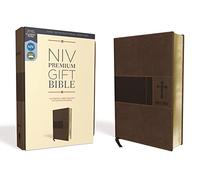 Niv, Premium Gift Bible, Leathersoft, Brown, Red Letter Edition, Comfort Print: New International Version, Premium Gift, Brown, Leathersoft, Red Letter Edition