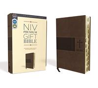 Niv, Premium Gift Bible, Leathersoft, Brown, Red Letter Edition, Indexed, Comfort Print: New International Version, Brown, Leathersoft: Premium Gift Bible: Red Letter Edition