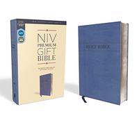 Niv, Premium Gift Bible, Leathersoft, Navy, Red Letter Edition, Comfort Print: New International Version, Navy, Leathersoft, Premium Gift