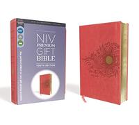 Niv, Premium Gift Bible, Youth Edition, Leathersoft, Coral, Red Letter Edition, Comfort Print: The Perfect Bible for Any Gift-Giving Occasion