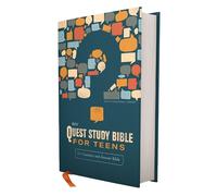 Niv, Quest Study Bible for Teens, Hardcover, Navy, Comfort Print: The Question and Answer Bible