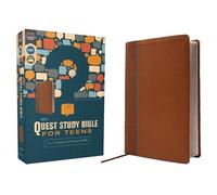 Niv, Quest Study Bible for Teens, Leathersoft, Brown, Comfort Print: The Question and Answer Bible