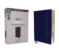 Niv, Reference Bible, Compact, Leathersoft, Blue, Red Letter, Comfort Print: New International Version, Blue, Leathersoft, Comfort Print