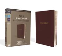 NIV, Reference Bible, Giant Print, Leather-Look, Burgundy, Red Letter Edition, Comfort Print: New International Version, Burgundy, Leather-look, Reference Bible: Red Letter Edition