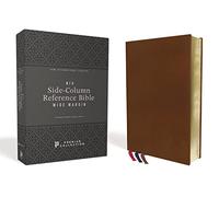Niv, Side-Column Reference Bible, Wide Margin, Premium Goatskin Leather, Brown, Premier Collection, Comfort Print: New International Version, Brown, ... Goatskin Leather, Comfort Print, Wide Margin