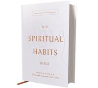 NIV, Spiritual Habits Bible, Hardcover, Red Letter, Comfort Print : Learn to Live a Gospel-Centered Life