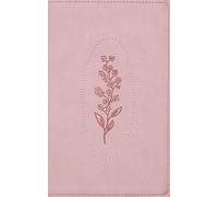 Niv, Spiritual Habits Bible, Leathersoft, Pink, Red Letter, Comfort Print: Learn to Live a Gospel-Centered Life
