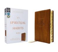 Niv, Spiritual Habits Bible, Leathersoft, Tan, Red Letter, Thumb Indexed, Comfort Print: Learn to Live a Gospel-Centered Life