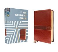 Niv, Student Bible, Leathersoft, Brown, Comfort Print: New International Version, Brown, Leathersoft, Comfort Print