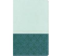 NIV Study Bible Sea Glass/Caribbean Duo-Tone Personal Size (New International Version)
