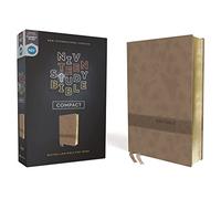 Niv, Teen Study Bible (for Life Issues You Face Every Day), Compact, Leathersoft, Brown, Comfort Print: New International Version, Brown, Leathersoft, Comfort Print