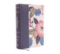 NIV, the Woman's Study Bible, Cloth Over Board, Blue Floral, Full-Color: Receiving God's Truth for Balance, Hope, and Transformation