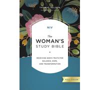 NIV, The Woman's Study Bible, Hardcover, Full-Color, Red Letter: Receiving God's