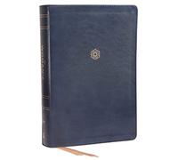 Niv, the Woman's Study Bible, Leathersoft, Blue, Full-Color, Thumb Indexed: Receiving God's Truth for Balance, Hope, and Transformation